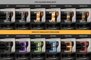 Morimoto - LF2-503R | Morimoto XBGB Evo LED Headlights For Ford F-250 / F-350 / F-450 / F-550* Super Duty | Pair - Image 10