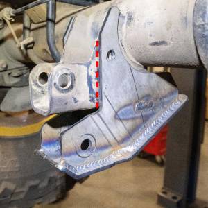 Thuren Fabrication - TF-9402-SHKDRPBRKTS | Thuren Rear Shock Drop Brackets For Ram 2500 / Ram 3500 - Image 2