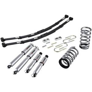 573SP | Belltech 2 or 3 Inch Front / 4 Inch Rear Complete Lowering kit with Street Performance Shocks (1995-1997 Blazer/Jimmy 2WD | 6 Cyl)