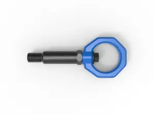 Afe - Advance Flow Engineering - 450-502001-L | AFE Power CONTROL Front Tow Hook, Blue For BMW F-Chassis 2/3/4/M - Image 6