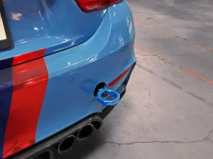 Afe - Advance Flow Engineering - 450-502002-L | AFE Power CONTROL Rear Tow Hook, Blue For BMW F-Chassis 2/3/4/M - Image 2