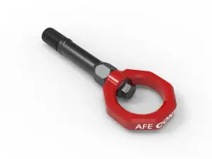 450-712001-R | AFE Power CONTROL Front Tow Hook, Red For Nissan Z V6-3.0L (tt)