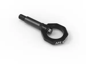 450-721001-B | AFE Power CONTROL Front Tow Hook, Black For Toyota GR Supra (A90) L4-2.0L (t) / L6-3.0L (t)