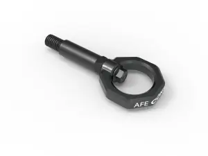 450-721001-G | AFE Power CONTROL Front Tow Hook, Gray For Toyota GR Supra (A90) L4-2.0L (t) / L6-3.0L (t)