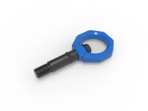 Afe - Advance Flow Engineering - 450-721002-L | AFE Power CONTROL Rear Tow Hook, Blue For Toyota GR Supra (A90) L4-2.0L (t) / L6-3.0L (t) - Image 4