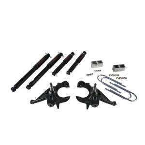 612ND | Belltech 2 Inch Front / 2 Inch Rear Complete Lowering Kit with Nitro Drop Shocks (1982-2004 S10/S15 2WD | 1983-1997 Blazer/Jimmy 2WD)