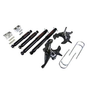 613ND | Belltech 2 Inch Front / 2 Inch Rear Complete Lowering Kit with Nitro Drop Shocks (1982-2004 S10/S15 2WD)