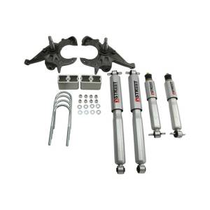617SP | Belltech 2 Inch Front / 3 Inch Rear Complete Lowering Kit with Street Performance Shocks (1982-2004 S10/S15 2WD)