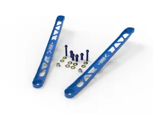 450-721003-L | AFE Power CONTROL Front Suspension Strut Brace, Blue For Toyota GR Supra (A90) L4-2.0L (t) / L6-3.0L (t)