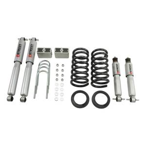 618SP | Belltech 2 or 3 Inch Front / 3 Inch Rear Complete Lowering Kit with Street Performance Shocks (1982-2004 S10/S15 2WD)