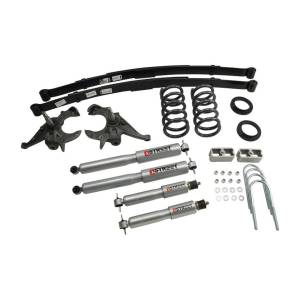 620SP | Belltech 4 or 5 Inch Front / 5 Inch Rear Complete Lowering Kit with Street Performance Shocks (1994-2004 S10/S15 2WD)