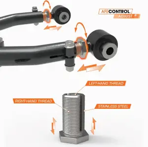 Afe - Advance Flow Engineering - 460-72T001-G | aFe Power CONTROL Upper Control Arms For Toyota Tacoma L4-2.7L / V6-3.5 / 4.0L - Image 11