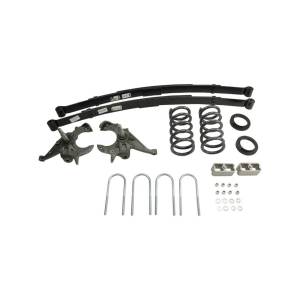 622 | Belltech 4 or 5 Inch Front / 5 Inch Rear Complete Lowering Kit without Shocks (1994-2004 S10/S15 2WD)