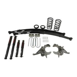 622ND | Belltech 4 or 5 Inch Front / 5 Inch Rear Complete Lowering Kit with Nitro Drop Shocks (1994-2004 S10/S15 2WD)