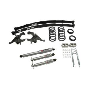 622SP | Belltech 4 or 5 Inch Front / 5 Inch Rear Complete Lowering Kit with Street Performance Shocks (1994-2004 S10/S15 2WD)