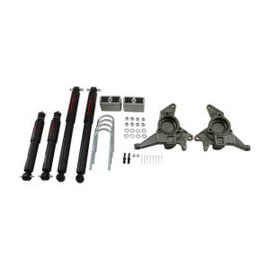 625ND | 2 Inch Front / 3 Inch Rear Complete Lowering Kit with Nitro Drop Shocks (1998-2005 Blazer/Jimmy 2WD)