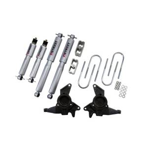 625SP | 2 Inch Front / 3 Inch Rear Complete Lowering Kit with Street Performance Shocks (1998-2005 Blazer/Jimmy 2WD)