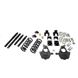 674ND | Belltech Complete 3-4/5 Lowering Kit With Nitro Drop Shocks For Chevrolet Silverado / GMC Sierra 1500 2WD Crew Cab | 2004-2007
