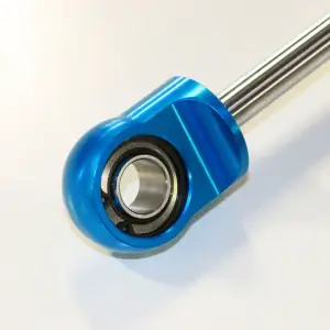 Thuren Fabrication - TF573-09BL-1324 | Thuren Fabrication King Steering Damper For Ram 2500 / Ram Power Wagon / Ram 3500 | OEM Fit | Blue Ends - Image 4