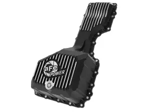 46-71360B | aFe Power Pro Series Engine Oil Pan, Black With Machined Fins For GM Diesel Trucks V8-6.6L (td) L5P