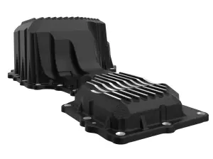 Afe - Advance Flow Engineering - 46-71360B | aFe Power Pro Series Engine Oil Pan, Black With Machined Fins For GM Diesel Trucks V8-6.6L (td) L5P - Image 4