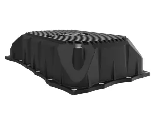 Afe - Advance Flow Engineering - 46-71380B | aFe Power Pro Series Transmission Pan, Black With Machined Fins For GM Diesel Trucks V8-6.6L (td) L5P - Image 3