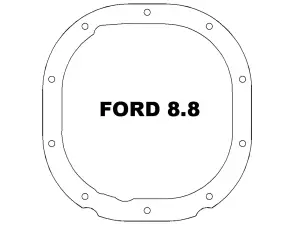 Afe - Advance Flow Engineering - 46-71410B | aFe Power Pro Series Rear Differential Cover, Black With Machined Fins For Ford F-150 (Ford 8.8") - Image 7