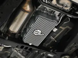 Afe - Advance Flow Engineering - 46-71420B | aFe Power Pro Series Transmission Pan, Black With Machined Fins For GM Trucks/SUVs L6-3.0L (td) LM2/LZ0 - Image 4