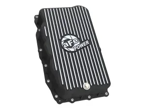 Afe - Advance Flow Engineering - 46-71420B | aFe Power Pro Series Transmission Pan, Black With Machined Fins For GM Trucks/SUVs L6-3.0L (td) LM2/LZ0 - Image 5