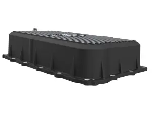 Afe - Advance Flow Engineering - 46-71420B | aFe Power Pro Series Transmission Pan, Black With Machined Fins For GM Trucks/SUVs L6-3.0L (td) LM2/LZ0 - Image 6
