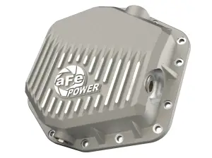 46-71460A | aFe Power Street Series Rear Differential Cover, Raw With Machined Fins For Ford Bronco Raptor (Dana M235)
