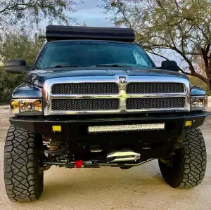 Thuren Fabrication - FBMPR-2G-CRDLONLY | Thuren Fabrication Modular Front Bumper For Ram 2500 / Ram 3500 | Lower Main Cradle Only - Image 5