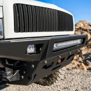 Thuren Fabrication - FBMPR-2G-CRDL+UPR+WINGS | Thuren Fabrication Modular Front Bumper For Ram 2500 / Ram 3500 | Lower Main Cradle + Upper Center + Outer Wings - Image 2