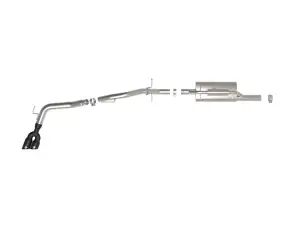 Afe - Advance Flow Engineering - 49-33148-B | aFe Power Vulcan Series 2-1/2 Inch To 3 Inch, 304 Stainless Steel Cat-Back Exhaust System With Black Tip For Ford Ranger L4-2.3L (t) - Image 4