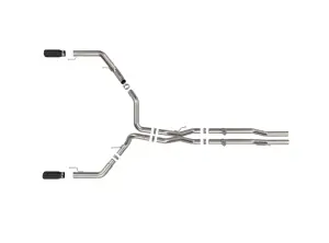 Afe - Advance Flow Engineering - 49-33151-B | aFe Power Vulcan Series 3 Inch To 3-1/2 Inch, 304 Stainless Steel Cat-Back Exhaust System With Black Tip For Ford F-150 Raptor/ Raptor R V6/V8 - Image 6