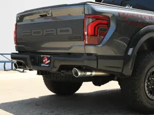 Afe - Advance Flow Engineering - 49-33151-P | aFe Power Vulcan Series 3 Inch To 3-1/2 Inch, 304 Stainless Steel Cat-Back Exhaust System With Polished Tip For Ford F-150 Raptor/ Raptor R V6/V8 - Image 4