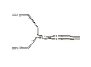 Afe - Advance Flow Engineering - 49-33151-P | aFe Power Vulcan Series 3 Inch To 3-1/2 Inch, 304 Stainless Steel Cat-Back Exhaust System With Polished Tip For Ford F-150 Raptor/ Raptor R V6/V8 - Image 7