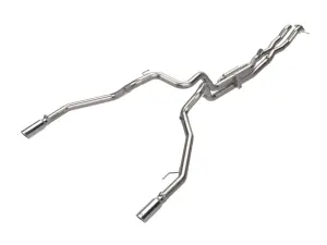 49-33152-P | aFe Power Vulcan Series 3 Inch, 304 Stainless Steel Cat-Back Exhaust System With Polished Tip For Ford Ranger Raptor V6-3.0L (tt)
