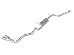 49-36078-P | aFe Power Vulcan Series 2-1/2 To 3 Inch, 304 Stainless Steel Cat-Back Exhaust System With Polished Tip For Toyota Tacoma L4-2.4L (t)