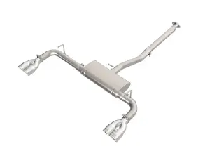 Afe - Advance Flow Engineering - 49-36084-P | aFe Power Takeda 2-1/2 Inch, 304 Stainless Steel Cat-Back Exhaust System With Polished Tip For Lexus NX250 L4-2.5L - Image 1