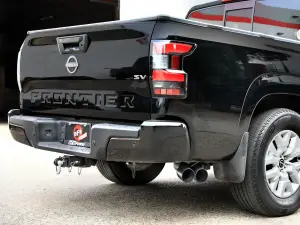 Afe - Advance Flow Engineering - 49-36140-B | aFe Power Vulcan Series 2-1/2 To 3 Inch, 304 Stainless Steel Cat-Back Exhaust System With Black Tip For Nissan Frontier V6-3.8L - Image 2