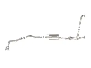 Afe - Advance Flow Engineering - 49-36140-P | aFe Power Vulcan Series 2-1/2 To 3 Inch, 304 Stainless Steel Cat-Back Exhaust System With Polished Tip For Nissan Frontier V6-3.8L - Image 7