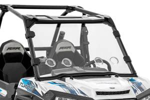 Rough Country - 98282010 | Rough Country Vented Full Windshield, Scratch Resistant For Polaris RZR XP 1000 | With Factory Plastic Visor - Image 2