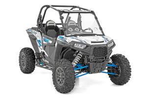 Rough Country - 98282010 | Rough Country Vented Full Windshield, Scratch Resistant For Polaris RZR XP 1000 | With Factory Plastic Visor - Image 6