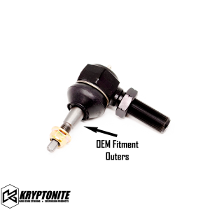 Kryptonite - KRCLP11-FT | Kryptonite SS Series Center Link Tie Rod Package | Fabtech RTS Outer Tie Rod End (2011-2026 Silverado, Sierra 2500 HD, 3500 HD) - Image 4