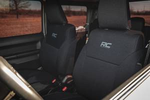 Rough Country - 91072 | Rough Country Neoprene Seat Covers, Front & Rear For Suzuki Jimny (2-Door) - Image 10