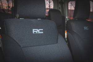 Rough Country - 91072 | Rough Country Neoprene Seat Covers, Front & Rear For Suzuki Jimny (2-Door) - Image 11