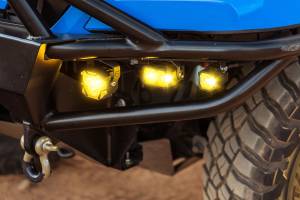 Morimoto - BAF103Y | Morimoto 2Banger NCS LED Pod Lights | Pair, Flood, Yellow Lights - Image 5