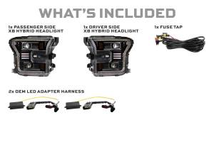 Morimoto - LF550.2 | Morimoto XB Hybrid LED Headlights For Ford F-150 / Raptor | Pair - Image 5