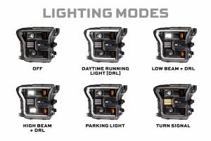 Morimoto - LF550.2 | Morimoto XB Hybrid LED Headlights For Ford F-150 / Raptor | Pair - Image 6